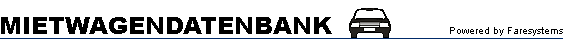 Mietwagendatenbank